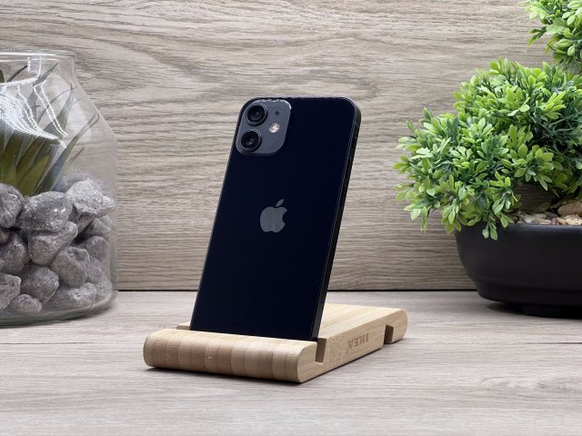 iPhone 12 Black 64GB 2 ÉV Garanciával Számlával 92% Akksi