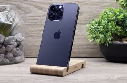 Hibátlan iPhone 14 Pro Max Deep Purple 128GB 2 ÉV Garanciával Számlával 92% Akksi