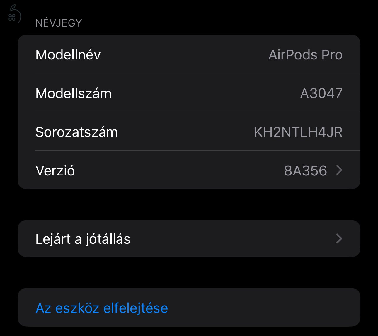 Airpods Pro (2. gen) Magsafe tokkal (USB-C)