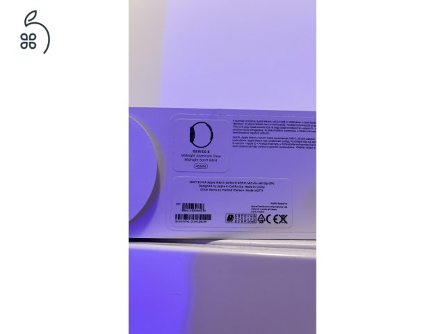 Series 8, 45mm, Midnight Alu Vaz, Midnight Alu Sport szijjal