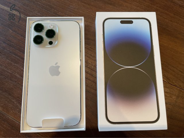 Eladó : iPhone 14 Pro Max  .Silver .128GB