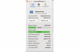 Eladó Macbook Pro mid-2019 i5 8GB RAM 256 GB tárhely 4 thunderbolt