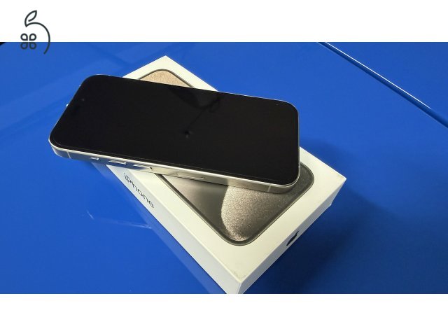 iPhone 15 Pro 256GB '23.10. havi 92% akku, független. Titánium. 