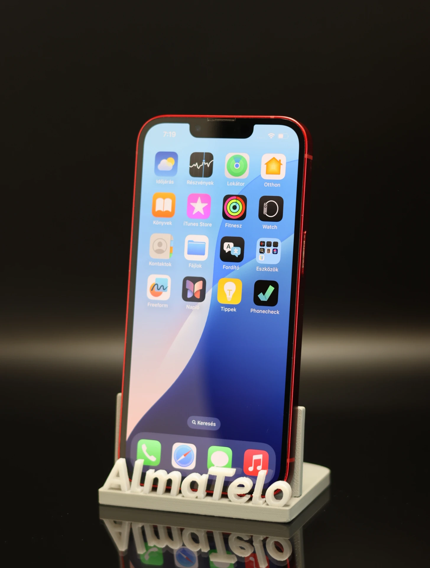 Apple iPhone 13 128 GB PRODUCT RED 100% akku - 12 HÓ GARANCIA