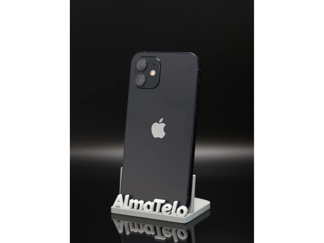 Apple iPhone 12 64 GB Black 91% akku - 12 HÓ GARANCIA