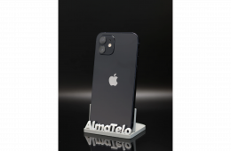 Apple iPhone 12 64 GB Black 91% akku - 12 HÓ GARANCIA