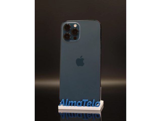 Apple iPhone 12 Pro Max 128 GB Pacific Blue 100% akku - 12 HÓ GARANCIA