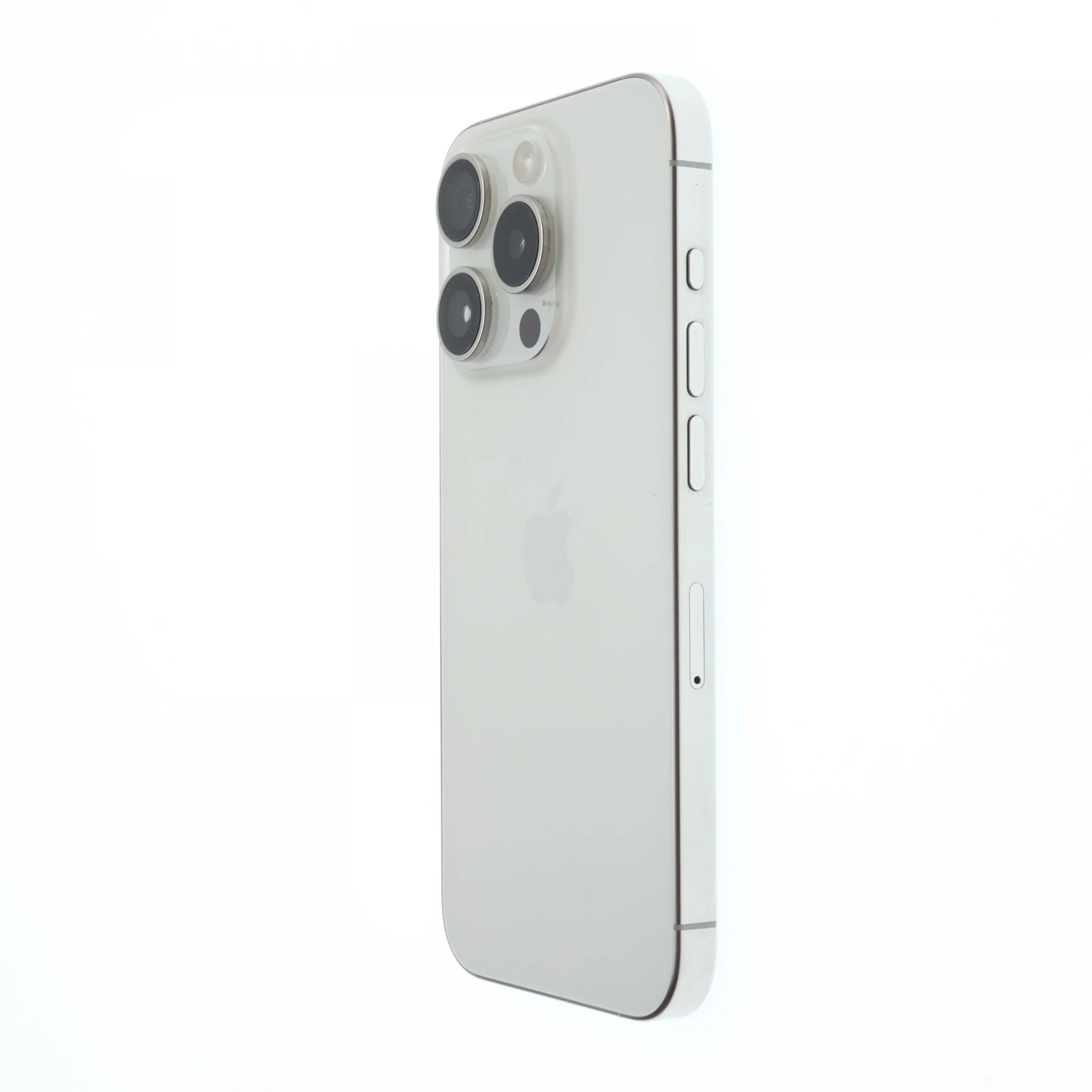 !! 1 ÉV GARANCIA !! Apple iPhone 15 Pro 128 GB White Titanium 88%