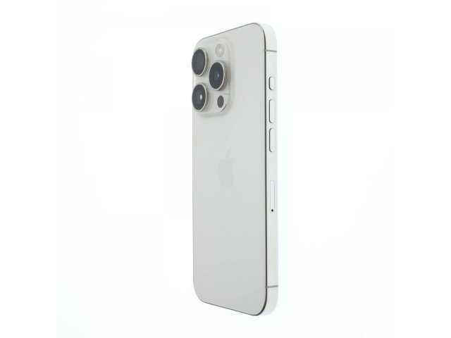 !! 1 ÉV GARANCIA !! Apple iPhone 15 Pro 128 GB White Titanium 88%