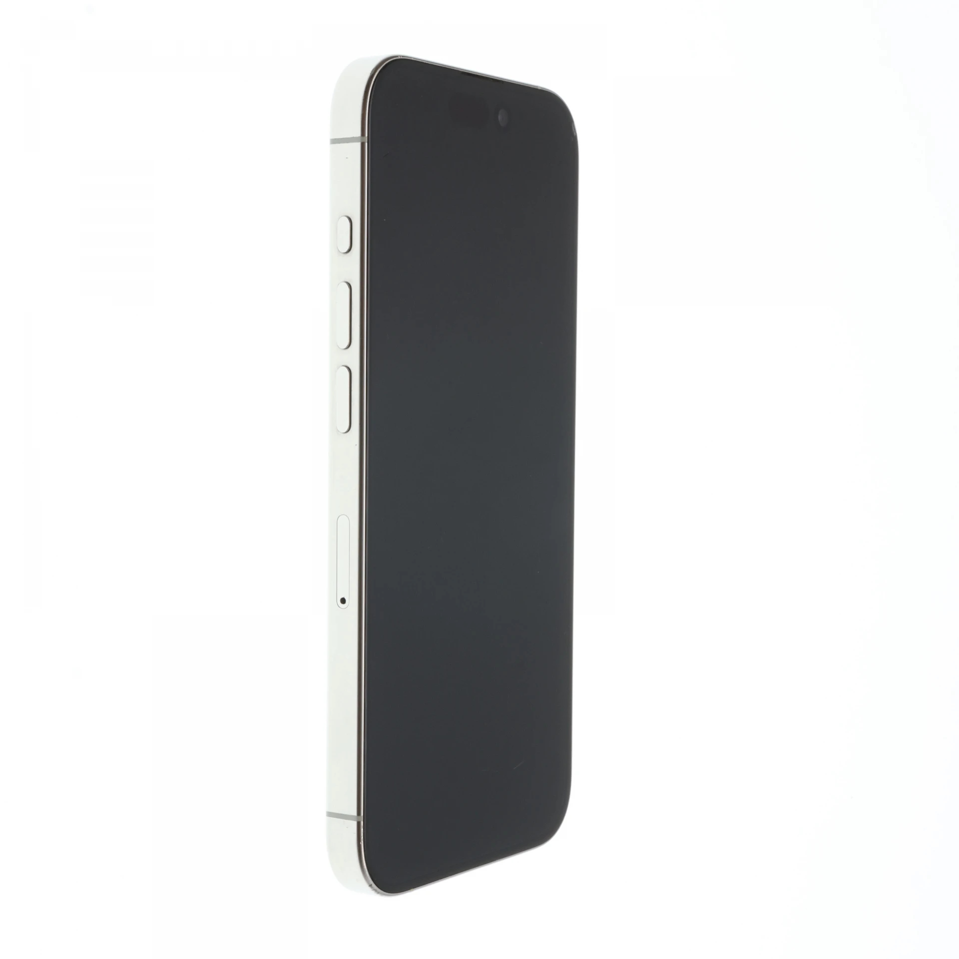 !! 1 ÉV GARANCIA !! Apple iPhone 15 Pro 128 GB White Titanium 88%