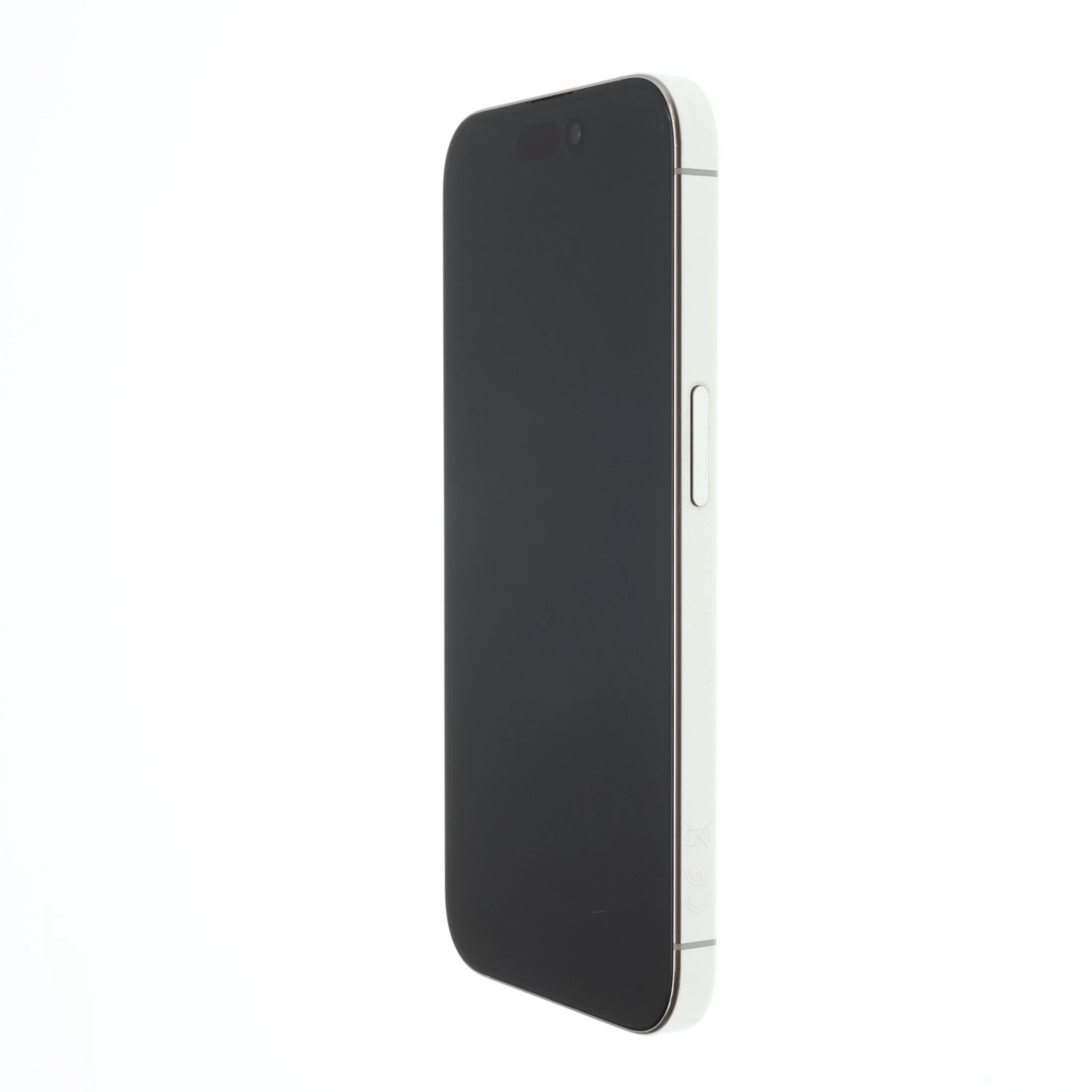 !! 1 ÉV GARANCIA !! Apple iPhone 15 Pro 128 GB White Titanium 88%