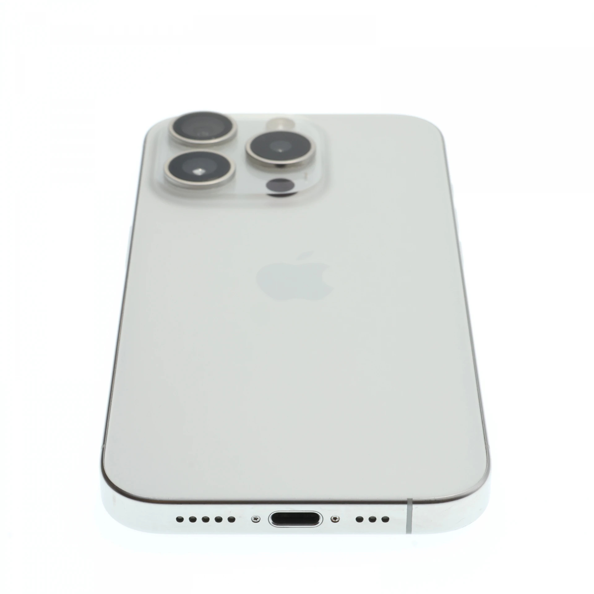 !! 1 ÉV GARANCIA !! Apple iPhone 15 Pro 128 GB White Titanium 88%