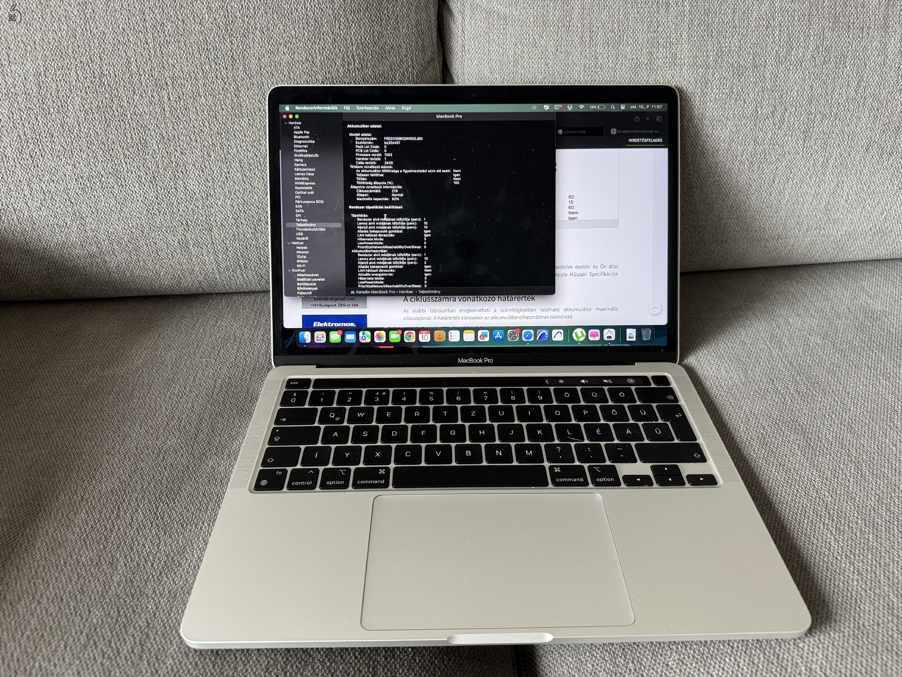 Macbook Pro Retina M2 13