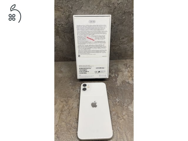 Iphone 11 128GB White Kártyafüggetlen !