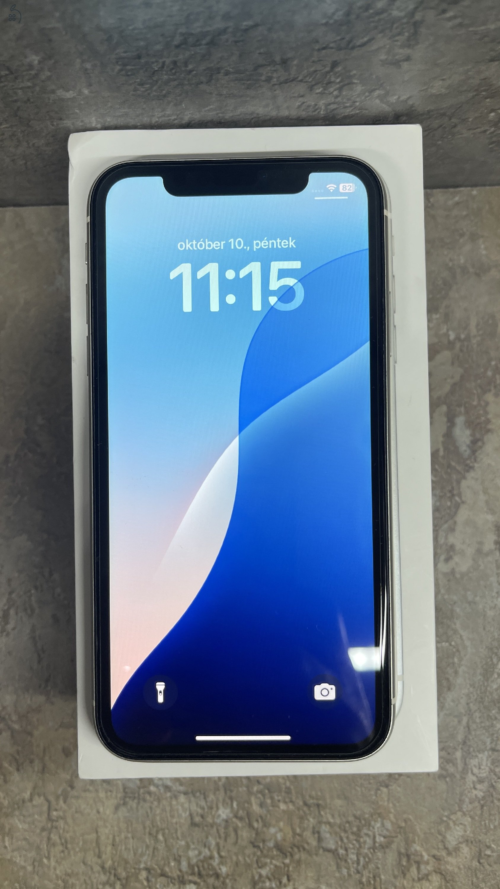 Iphone 11 128GB White Kártyafüggetlen !