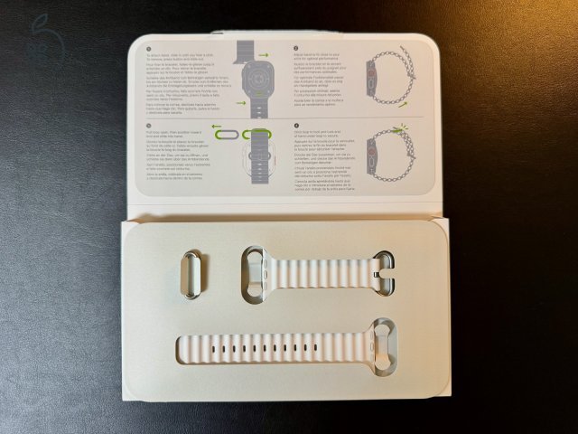 Apple Watch Ultra 2, 49 mm, Titanium, White Ocean Band