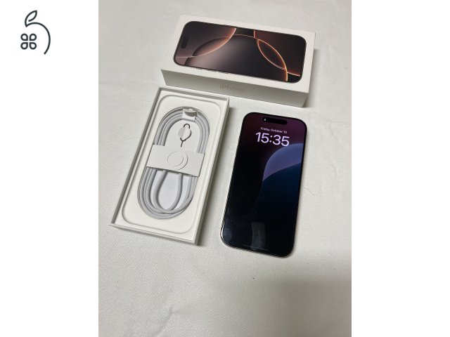Apple iPhone 16 Pro 256Gb Sivatagi homok Titán Független
