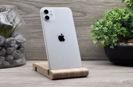 Hibátlan iPhone 11 White 64GB 2 ÉV Garanciával Számlával 100% Akksi