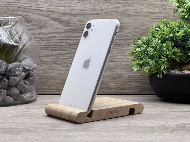 Hibátlan iPhone 11 White 64GB 2 ÉV Garanciával Számlával 100% Akksi