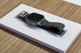 Hibátlan Apple Watch Ultra Natural Titanium 49mm 2 ÉV Garanciával Számlával
