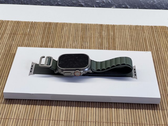 Hibátlan Apple Watch Ultra Natural Titanium 49mm 2 ÉV Garanciával Számlával