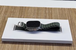 Hibátlan Apple Watch Ultra Natural Titanium 49mm 2 ÉV Garanciával Számlával