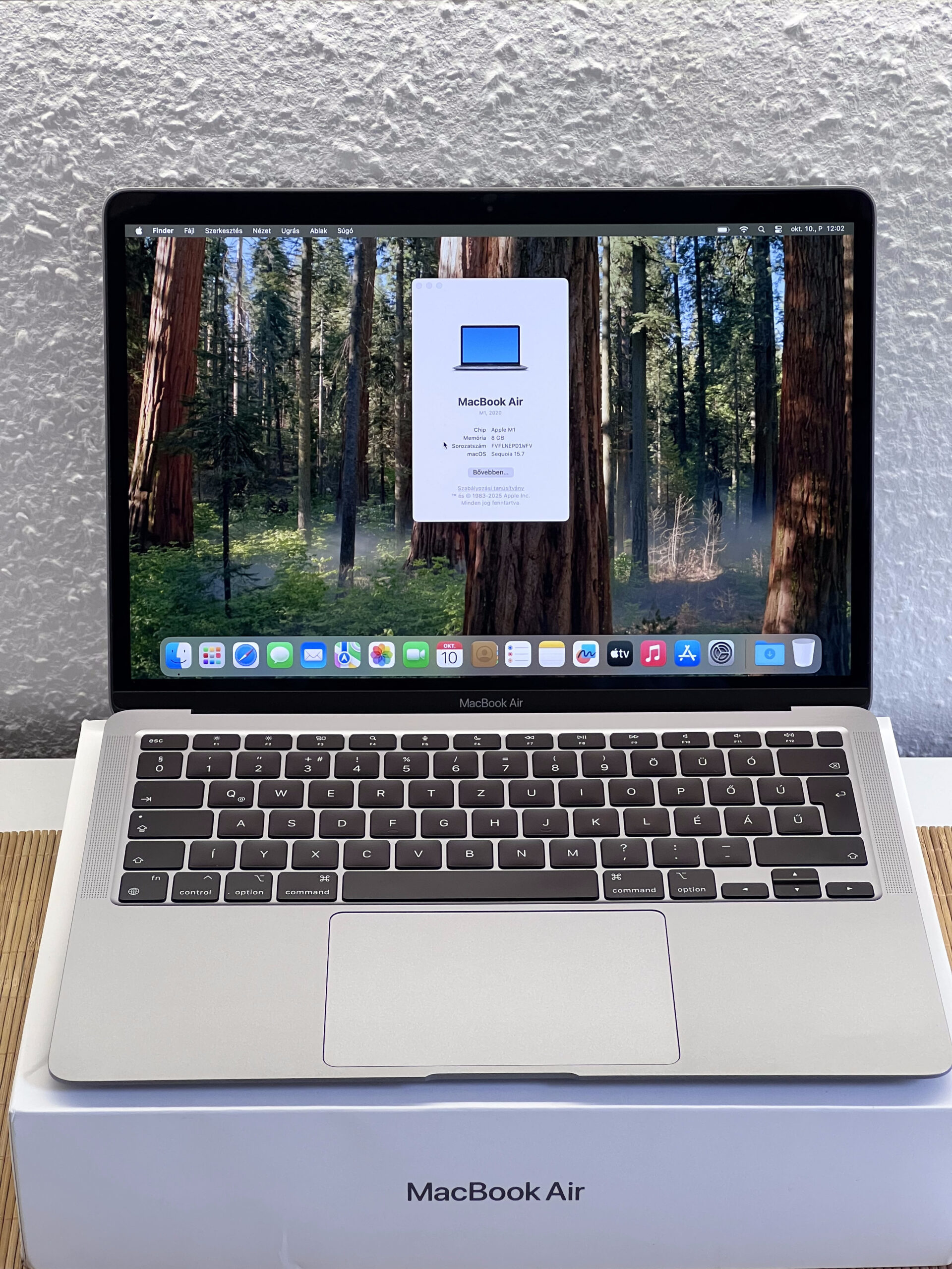 Hibátlan MacBook Air 2020 M1 13”256GB 2 ÉV Garanciával Számlával