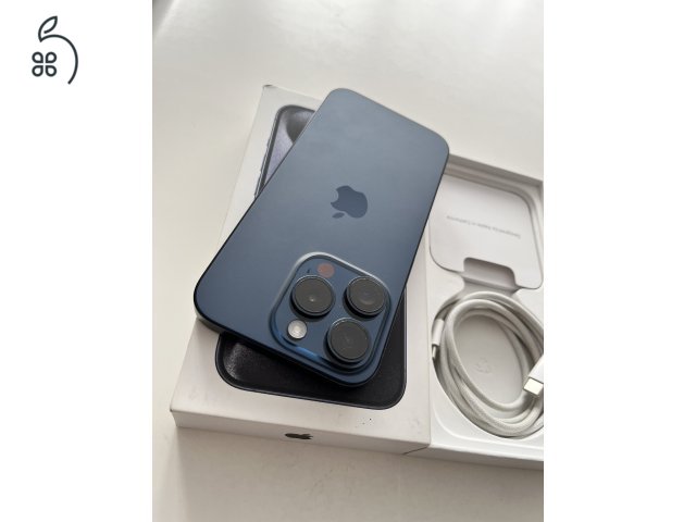 iPhone 15 Pro 128GB Makulátlan! Akku 97%!