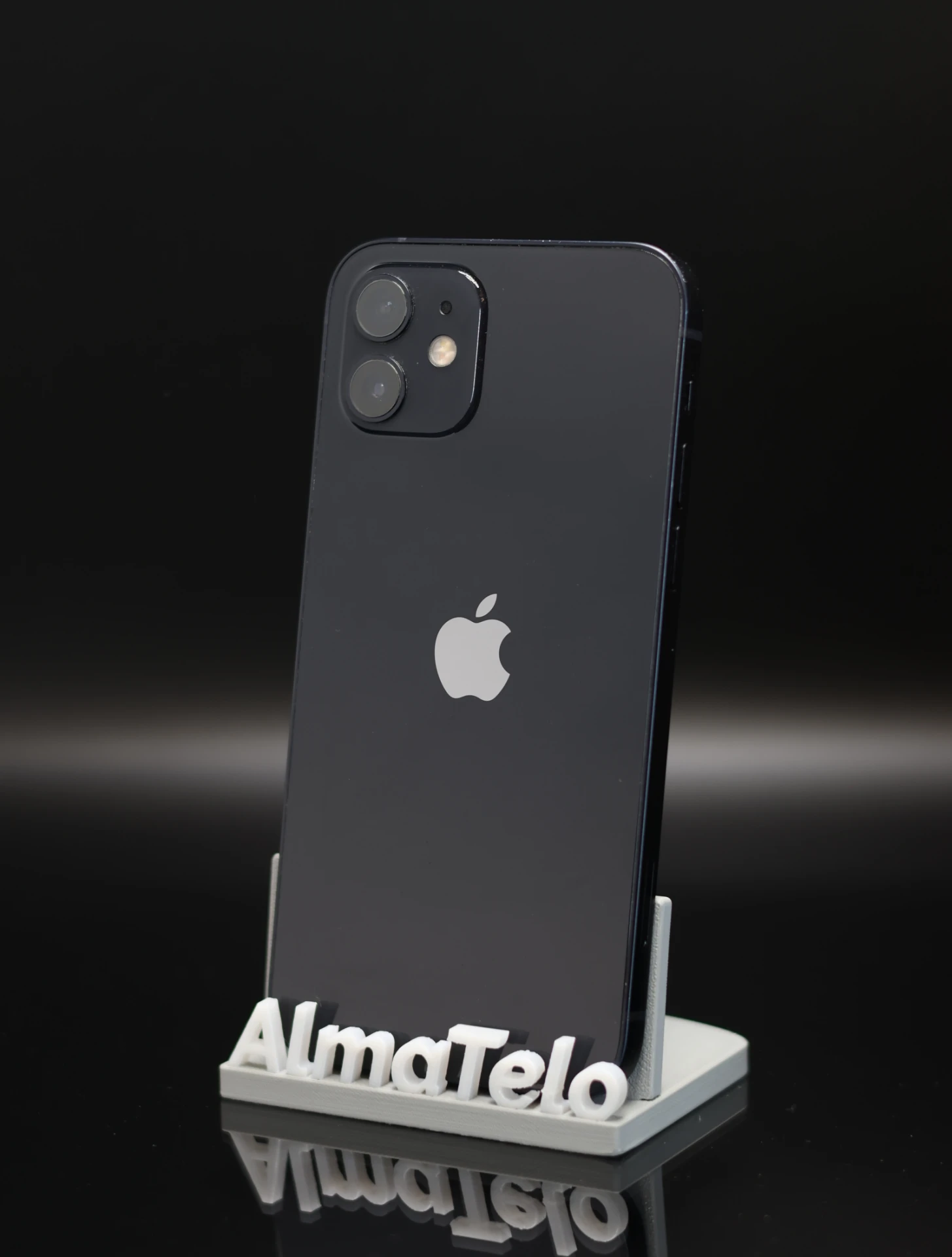 Apple iPhone 12 128 GB Black 100% akku - 12 HÓ GARANCIA