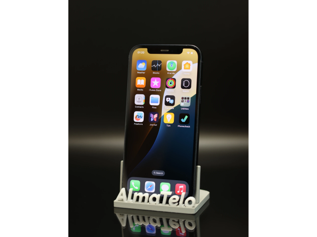 Apple iPhone 12 128 GB Black 100% akku - 12 HÓ GARANCIA