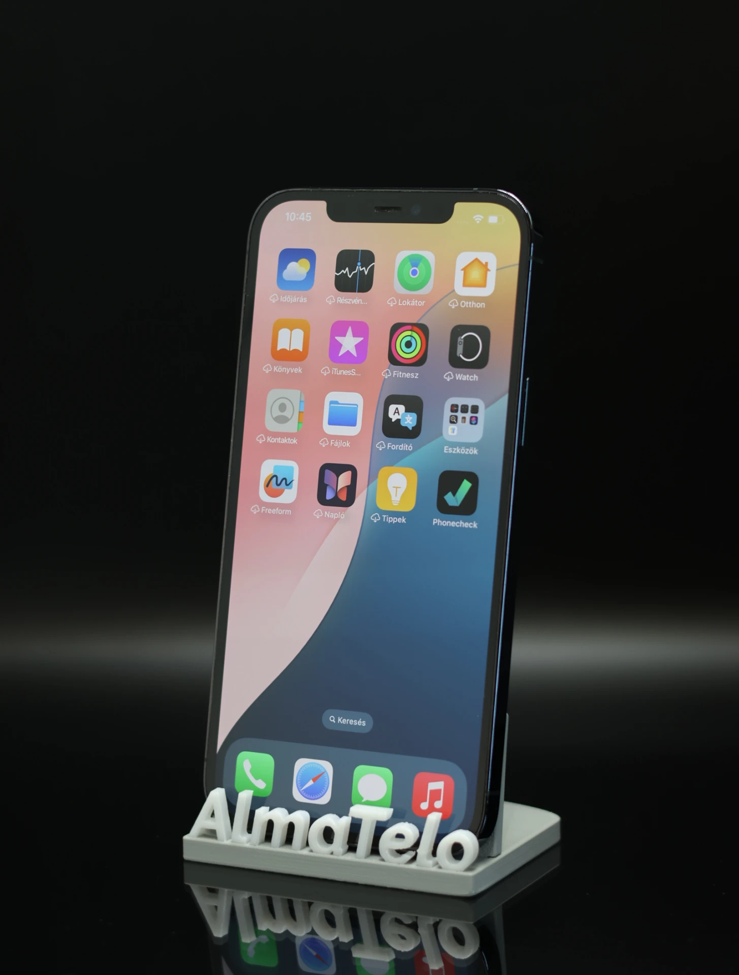 Apple iPhone 12 Pro Max 128 GB Pacific Blue 100% akku - 12 HÓ GARANCIA