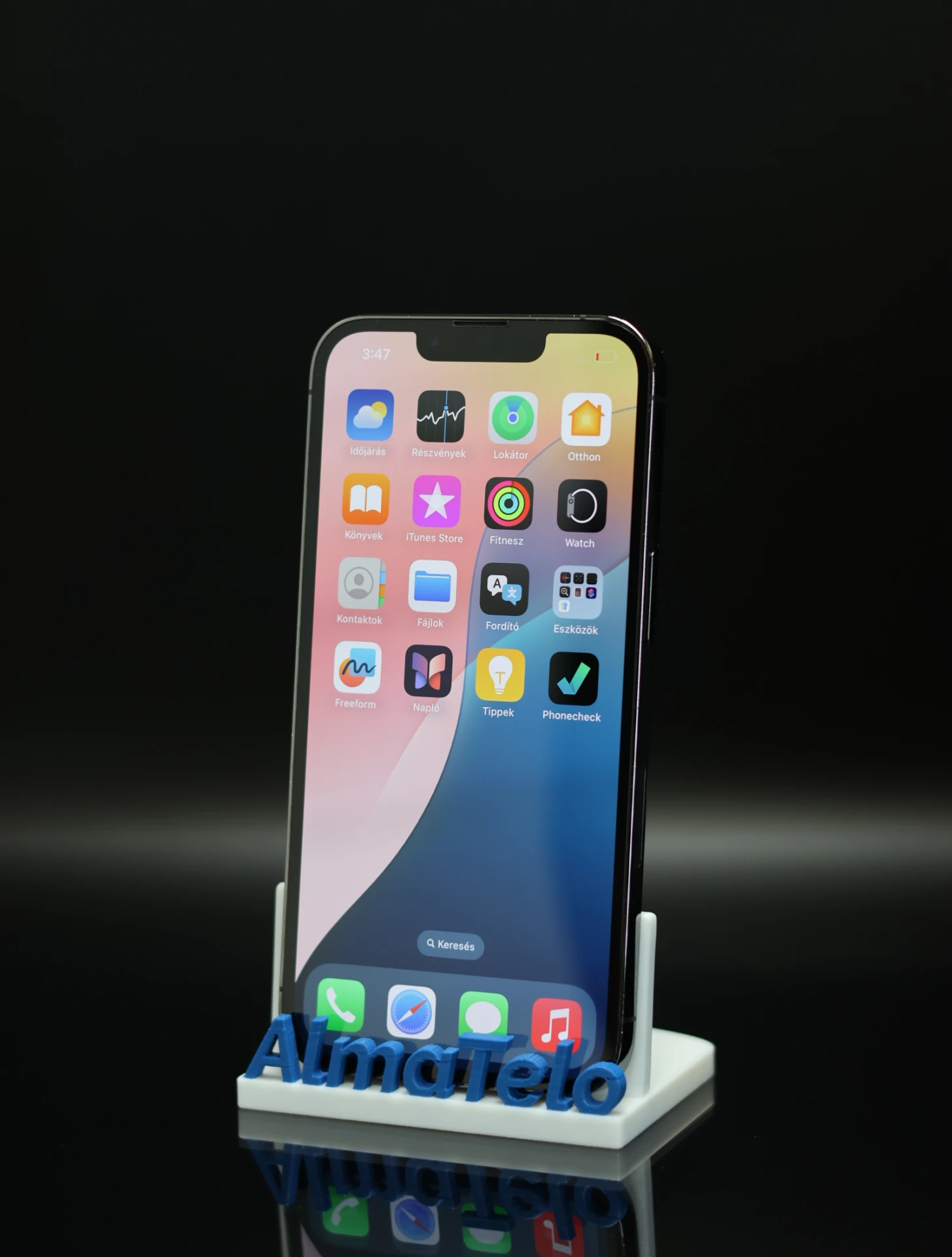 Apple iPhone 13 Pro 128 GB Graphite 100% akku - 12 HÓ GARANCIA