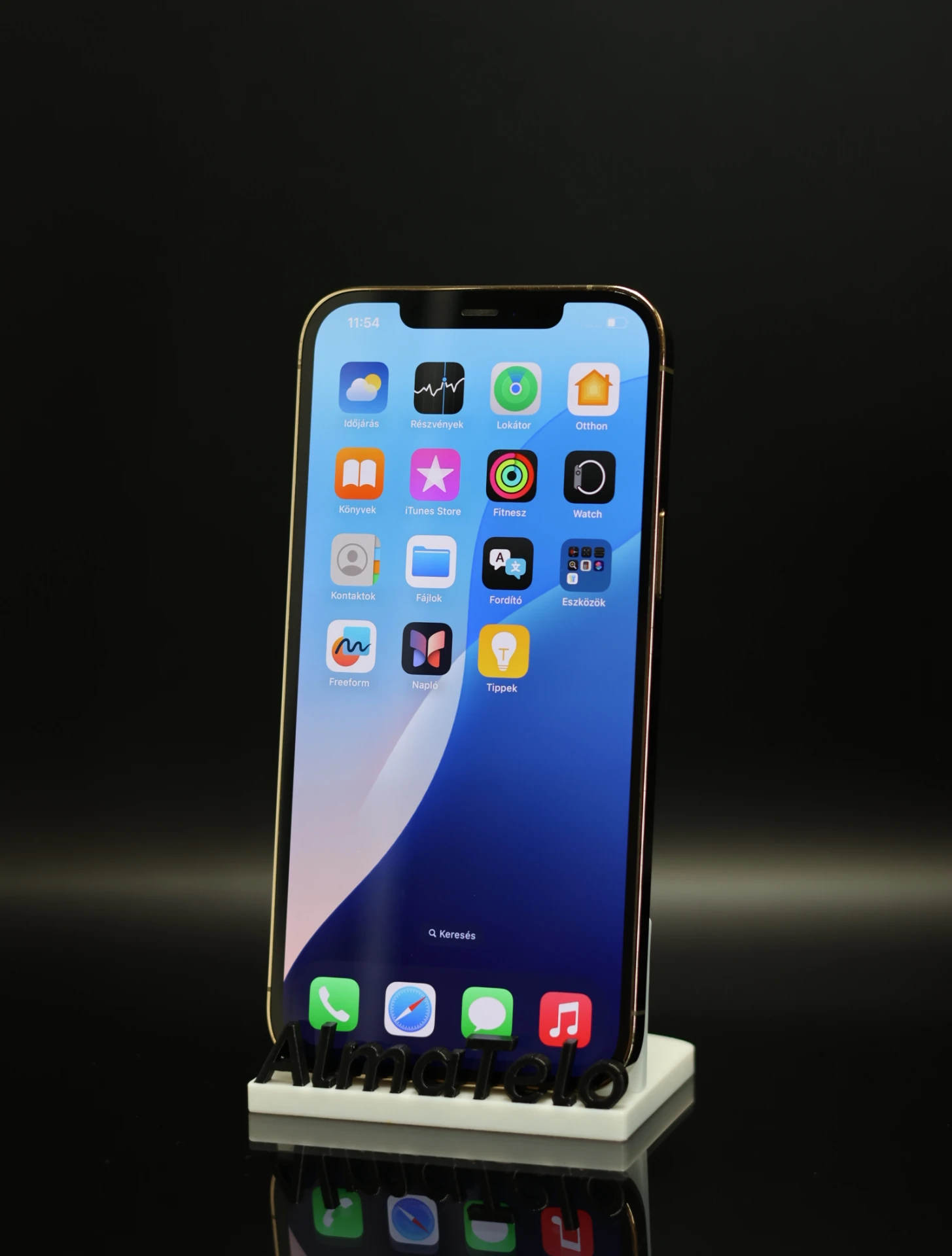 Apple iPhone 12 Pro Max 128 GB Gold 100% akku - 12 HÓ GARANCIA