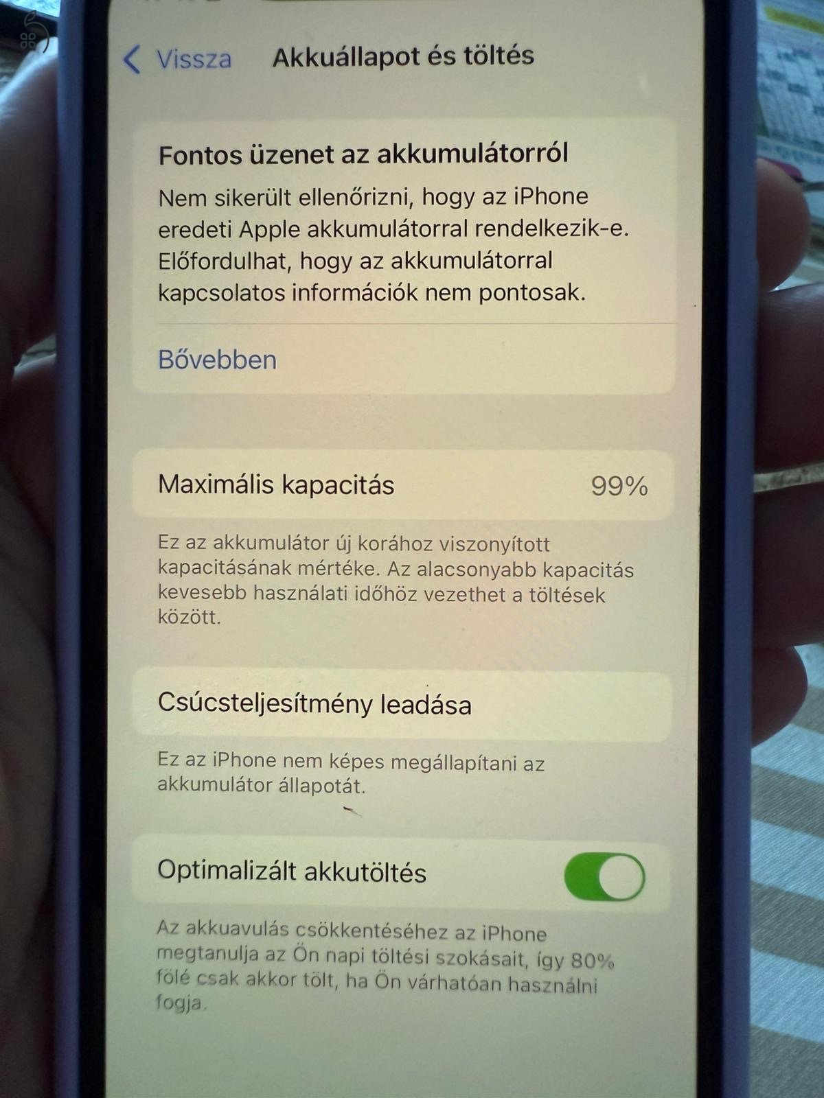 iPhone 11 64GB 99% szürke, jó állapot