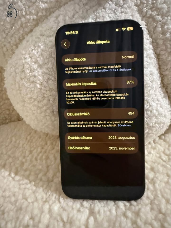Iphone 15 pro 128 GB Natúr titán