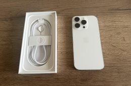 Eladó iPhone 16 Pro White Titán 512 GB - os telefon! Gyári kártya és szolgáltatófüggetlen készülék! Akku 94 százalékos, kérlek érdeklődj kérlek telefonon! Telefon / iMessage / Viber / Whats App: +36703916597