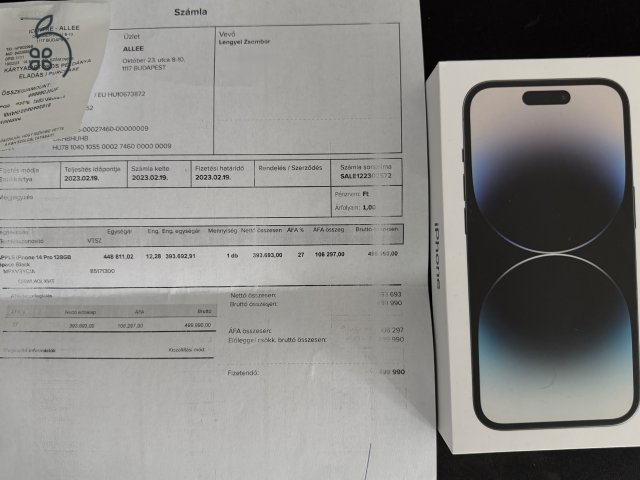 iPhone 14 Pro 128 GB Space Black