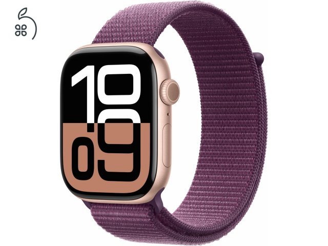 Apple Watch Series 10 GPS + Cellular 42 mm - Rose Gold Aluminium Case 