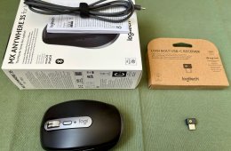 Logitech MX Anywhere 3S for Mac + Logi Bolt USB-C vevőegység (8 hónap garancia, eredeti doboz)