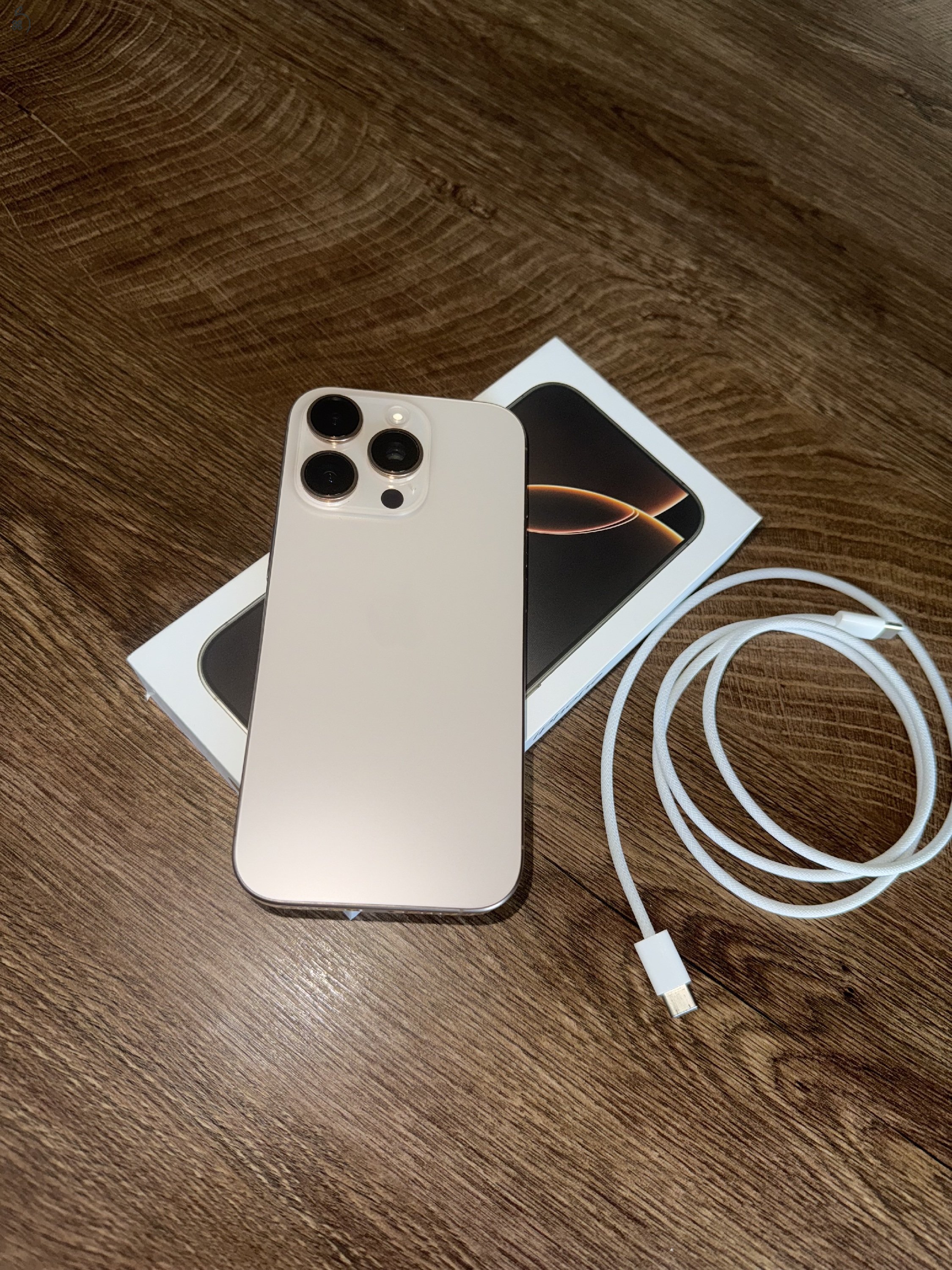 Eladó iPhone 16 pro 128 GB-kitűnő állapotban