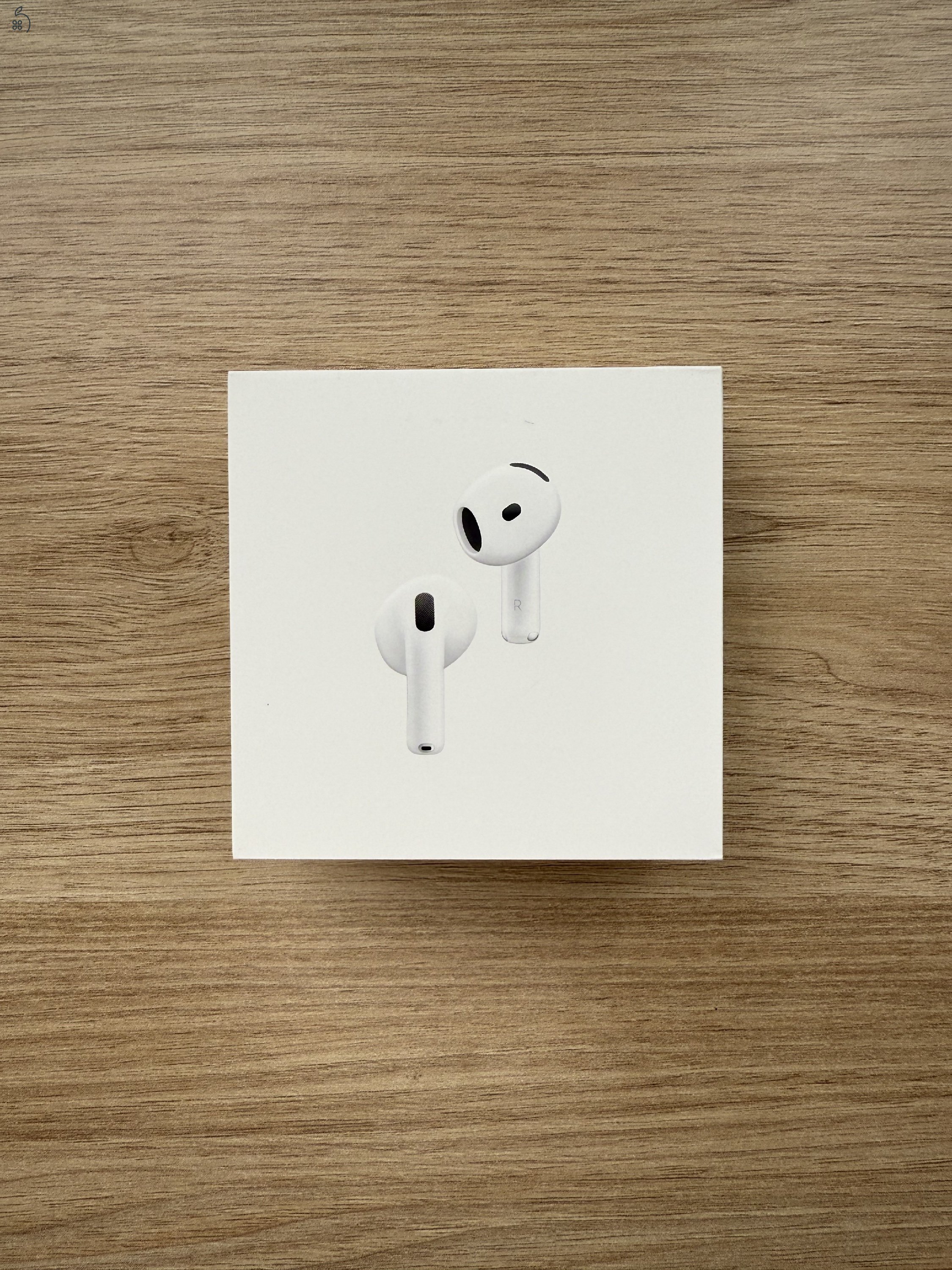 Airpods 4 aktív zajkioltással (új, bontatlan, 20.000 Ft kedvezménnyel)