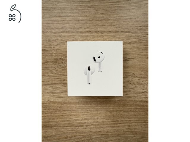Airpods 4 aktív zajkioltással (új, bontatlan, 20.000 Ft kedvezménnyel)