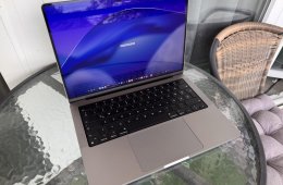 MacBook Pro 14 (2021) Space Gray, 16 GB RAM, 512 GB SSD (magyar bill)