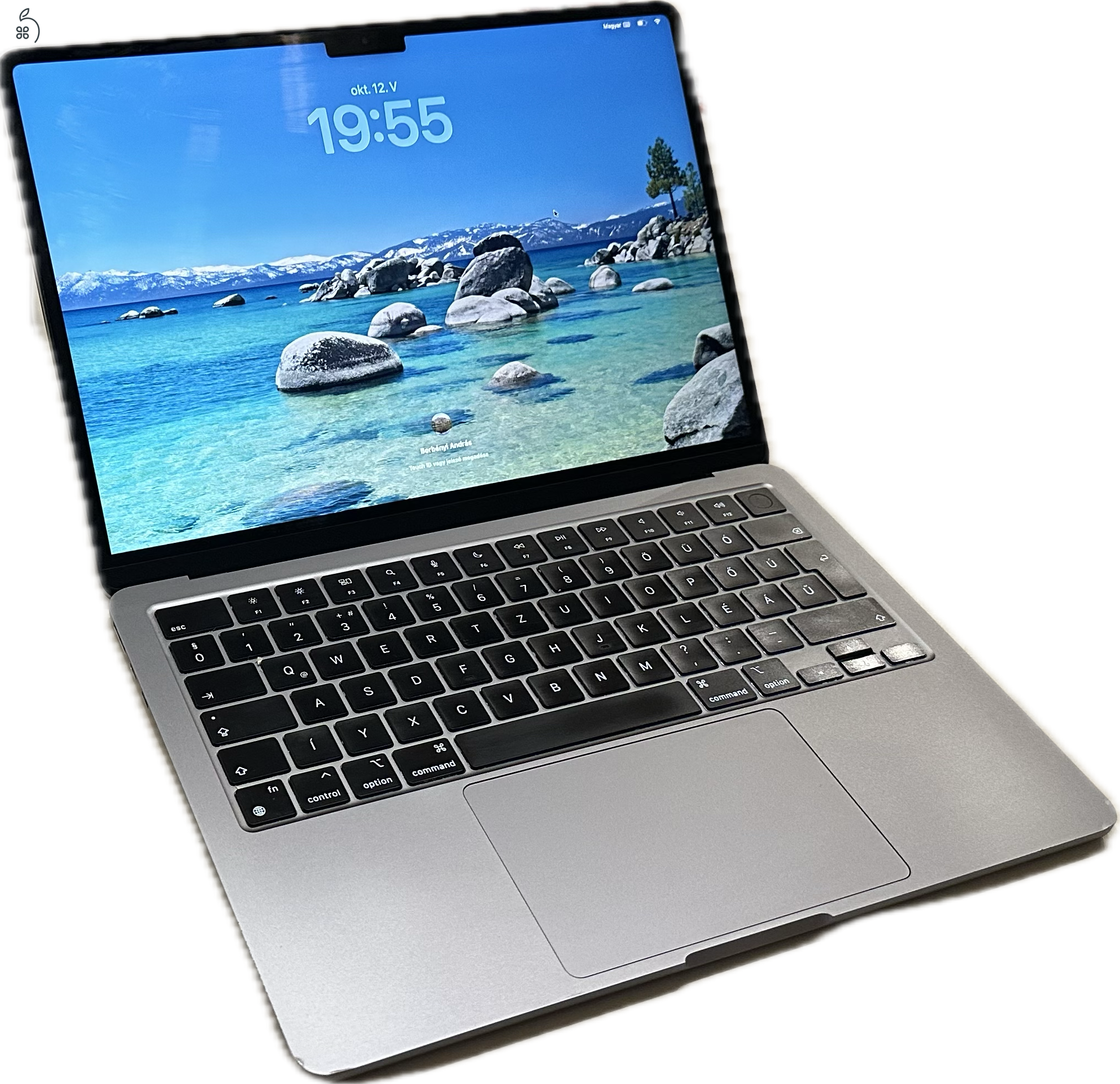 MacBook Air M2 8C 512GB/24GB Z15T000D3MG/A használt