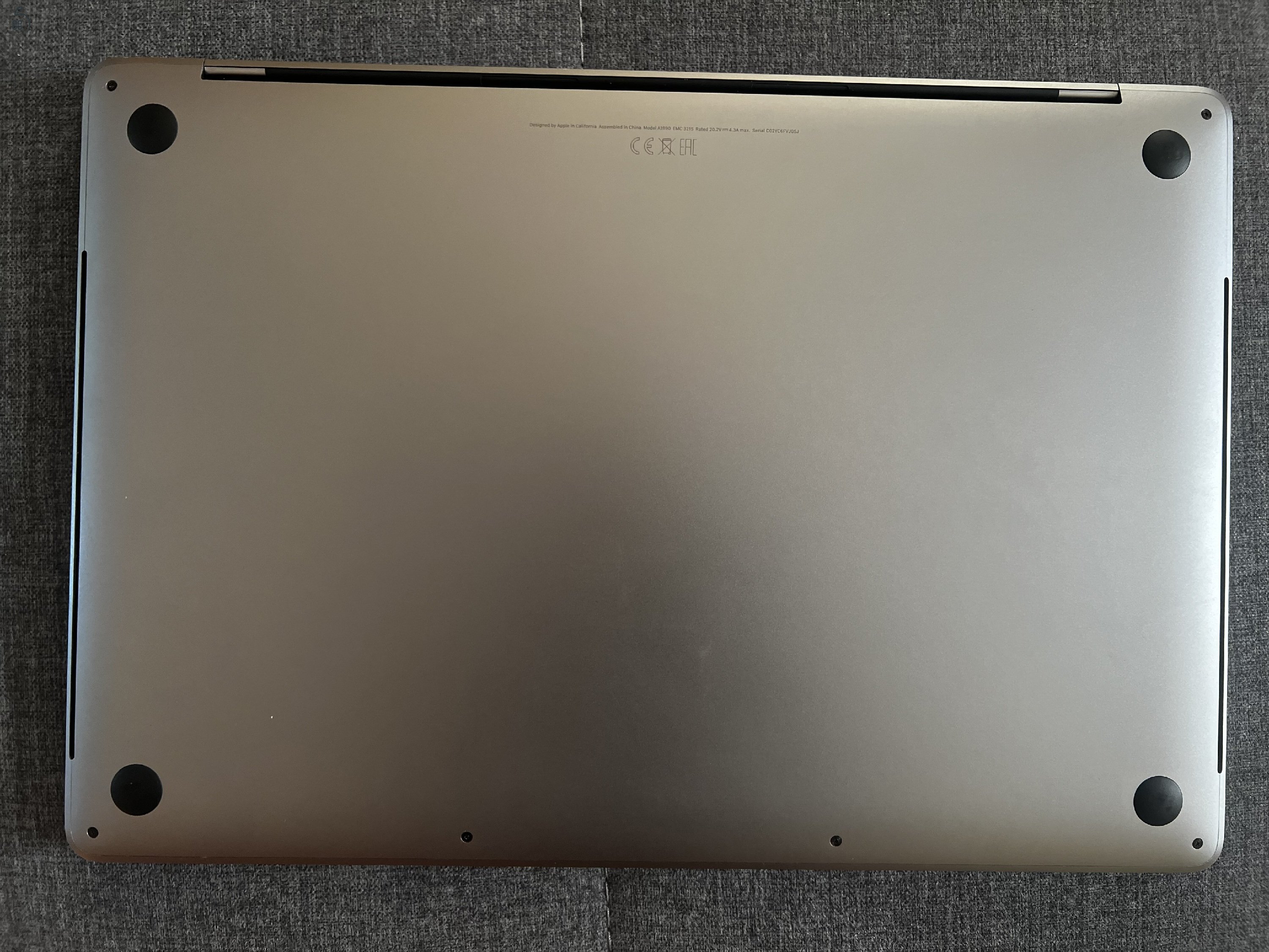 MacBook Pro 2018 512/16Gb Touchbar i7 2,6GhZ