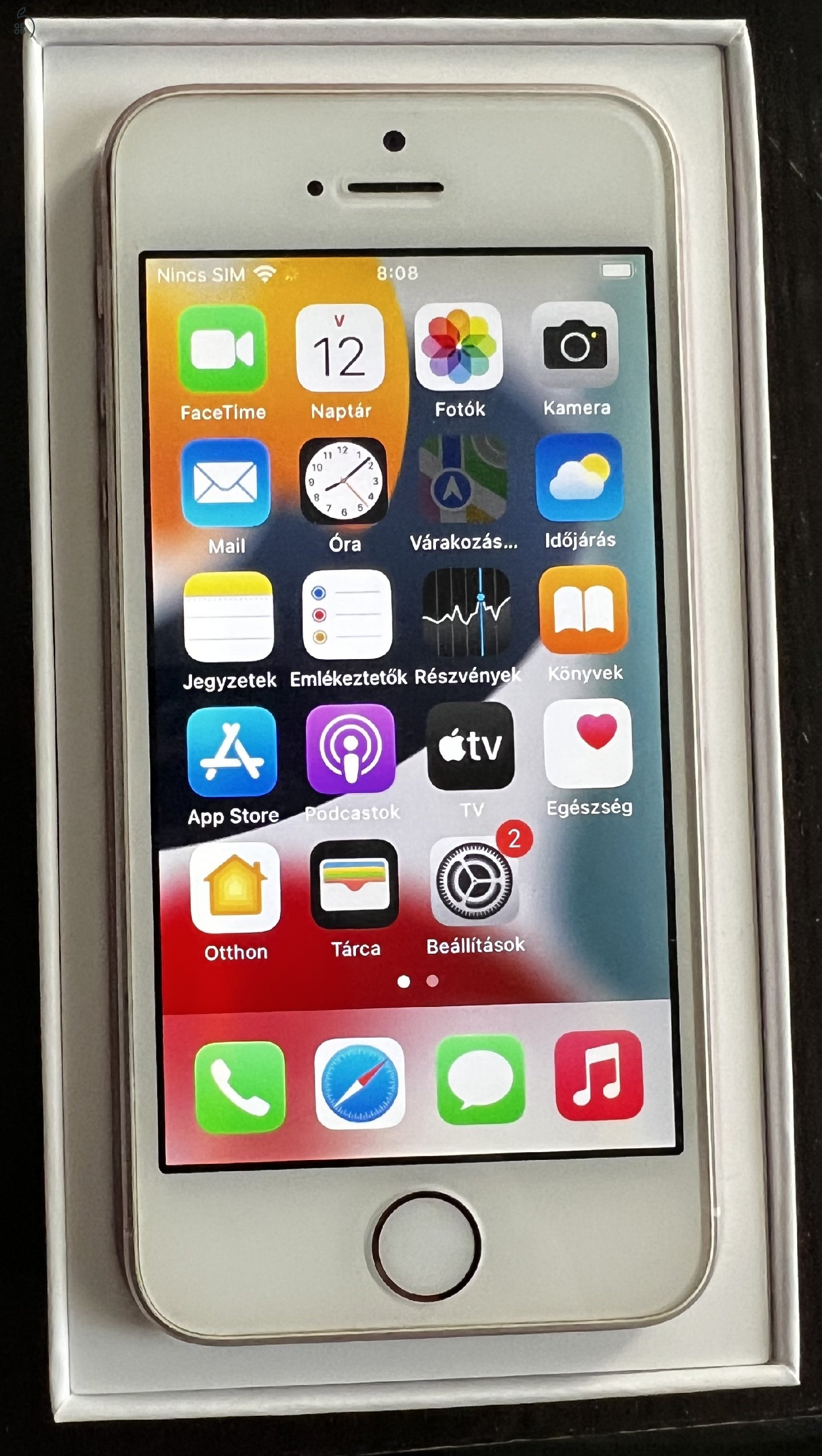 iPhone SE (1) rosegold - 100%-os akksi