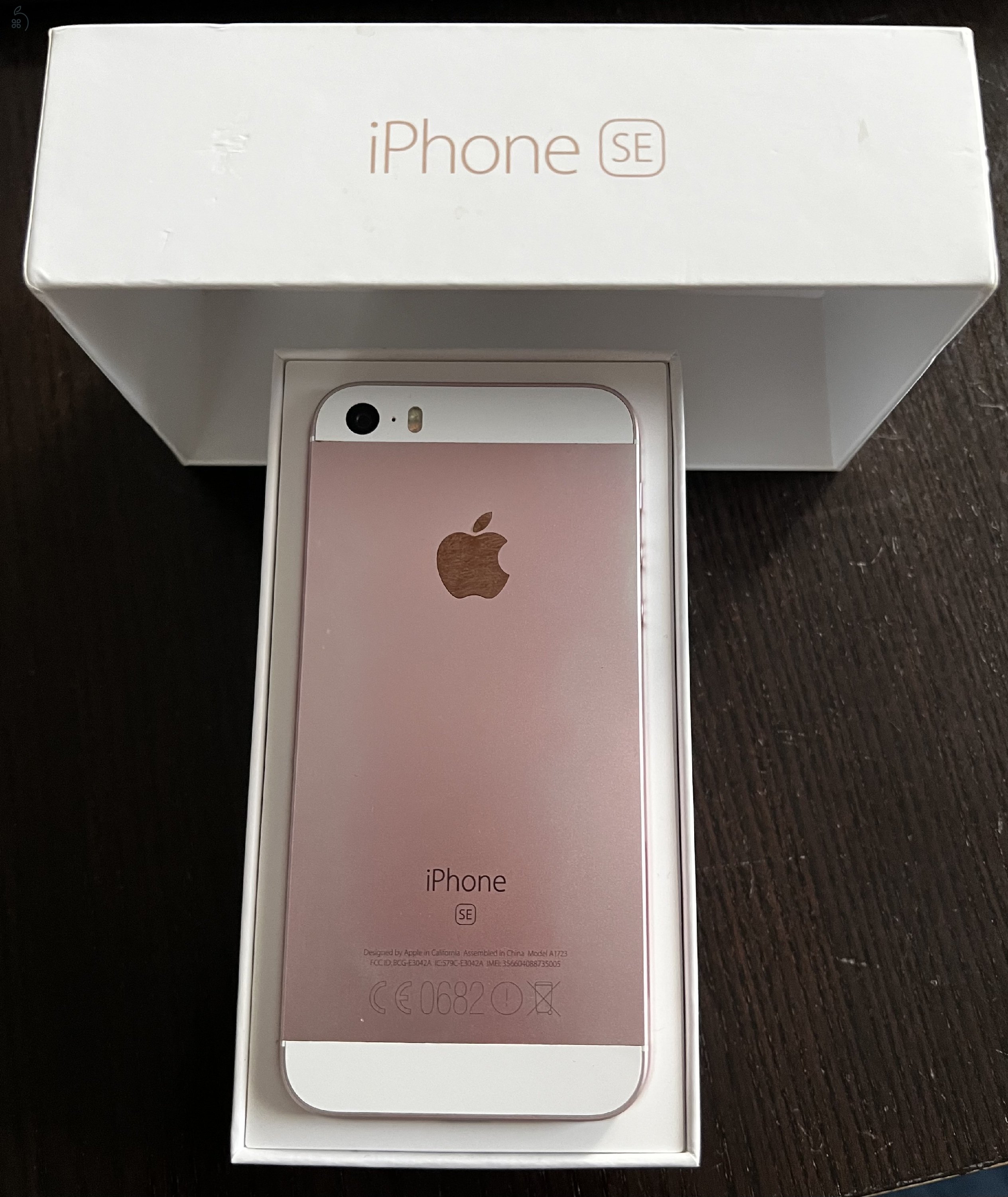 iPhone SE (1) rosegold - 100%-os akksi