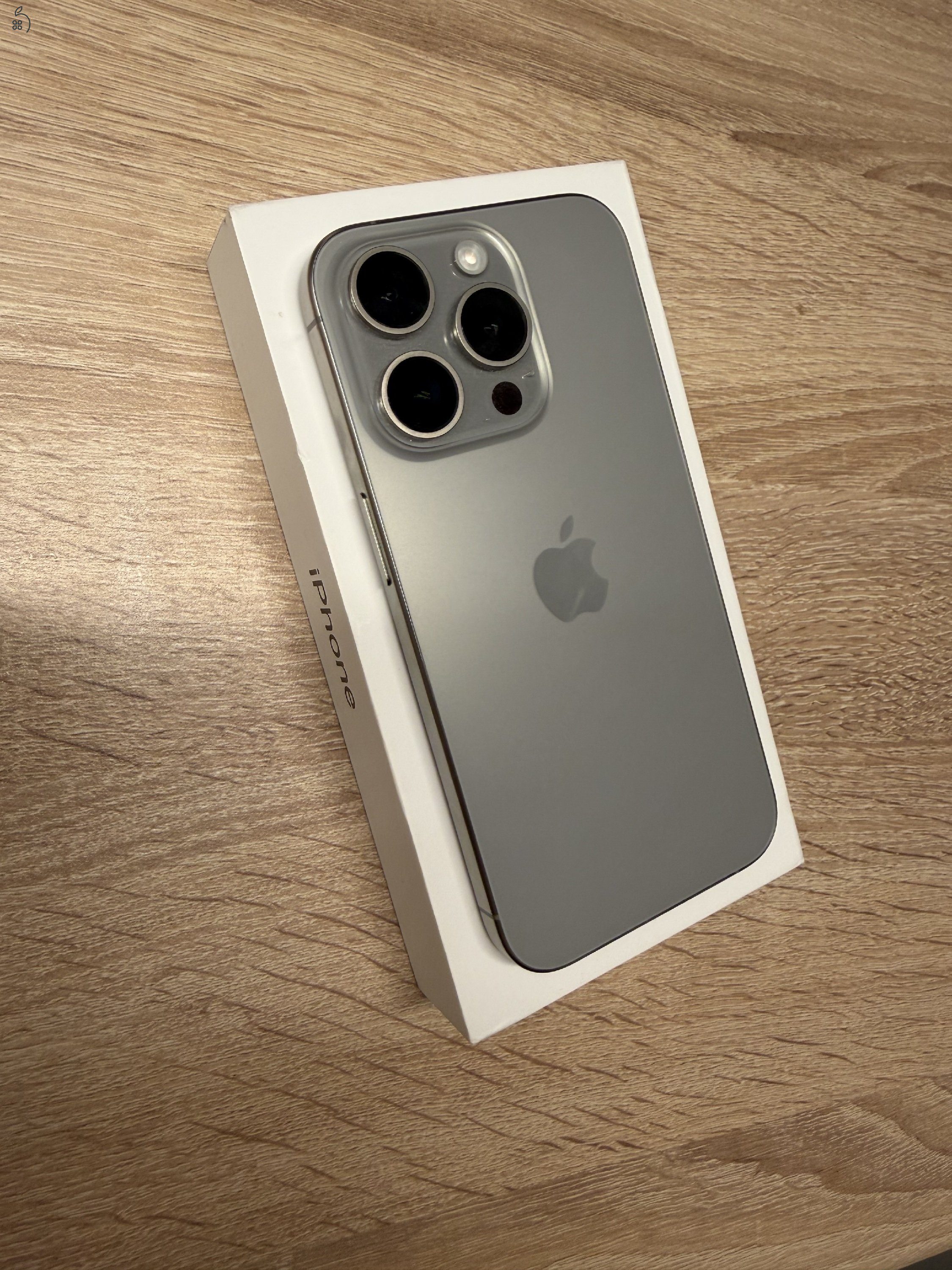iPhone 15 Pro, Natural Titanium, 128GB