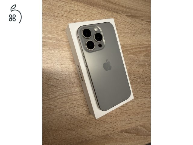 iPhone 15 Pro, Natural Titanium, 128GB
