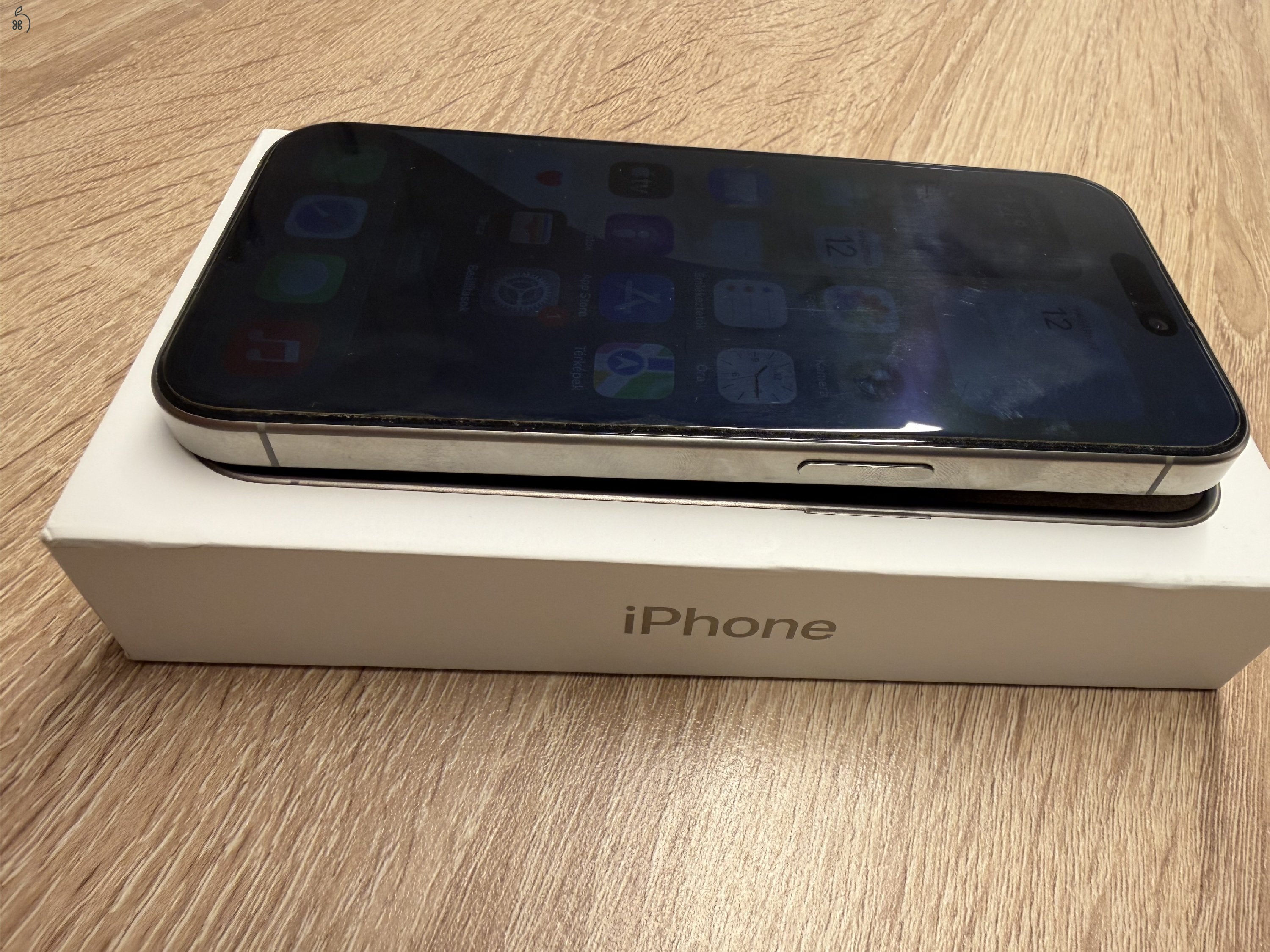 iPhone 15 Pro, Natural Titanium, 128GB